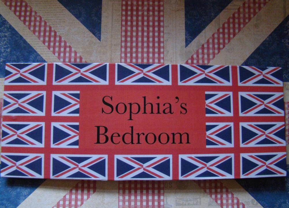 Personalized Children's London Room Sign